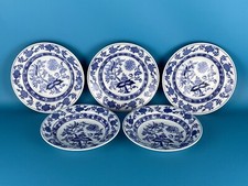 Ceramica Laveno 5 Antichi Piatti 23cm  “Decorazione Meissen” Inizio XX Sec.