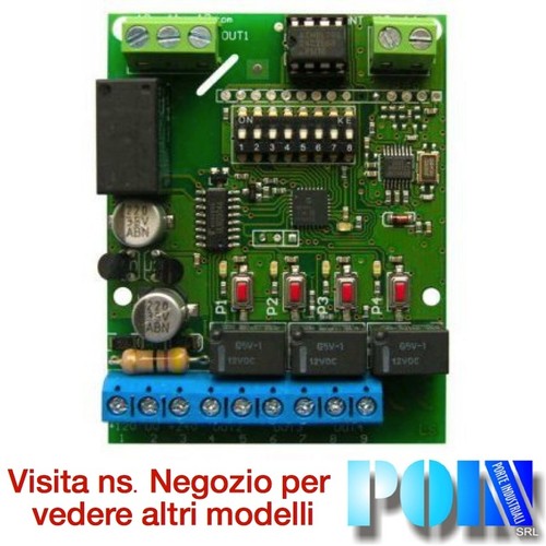 Ricevitore quadricanale codici - ricevitore,