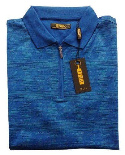 Polo zilli zip 100 - zilli, cotone