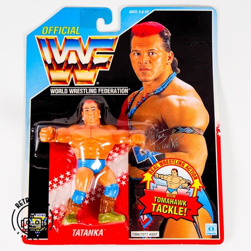 Wwf hasbro tatanka 1992 - wwf,
