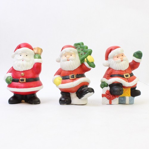 Set statuine babbo natale - set,