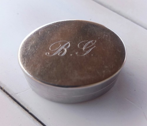 Portapillole vintage argento - portapillole,