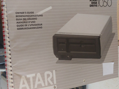 Atari 1050 owner guide - owner´s,