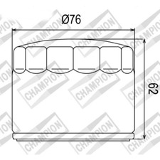 FILTRO OLIO CHAMPION BMW HP4