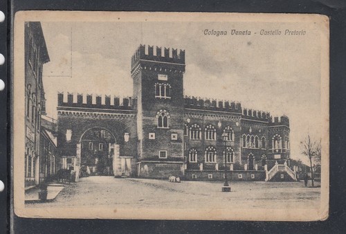 Cartolina cologna veneta - cartolina,