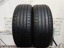 2 PNEUMATICI USATI 235 55 R19 101 V DUNLOP SPORT MAXX RT ESTIVE