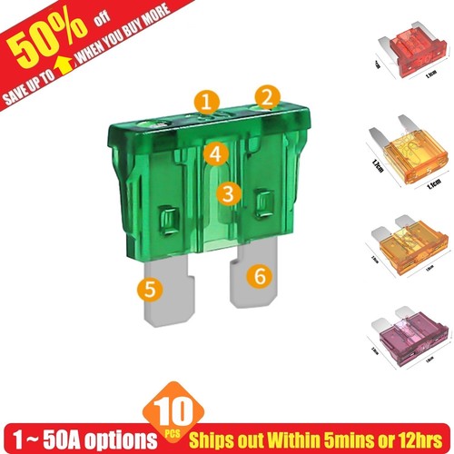 Assortimento fusibili lama - , 10