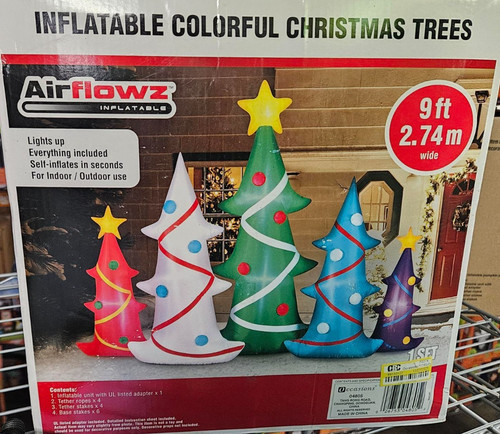 Alberi natale colorati - alberi, di