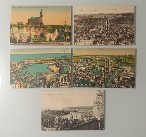Cartolina postale lotto dieppe - lotto,