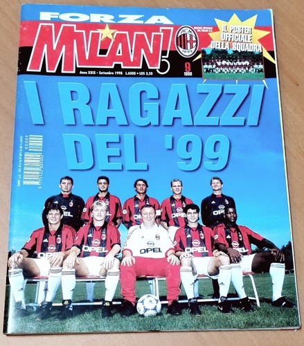 Rivista forza milan set - rivista,