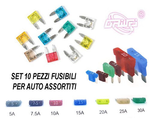 Set fusibili lamellari - 10,