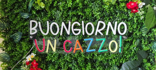 Insegna luminosa interno - insegna, da