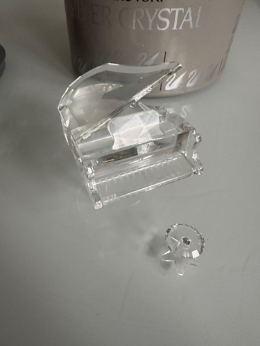 Swarovski figurine grand piano - figurine,