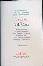 LE PAROLE DI PAOLO CONTE CONTE