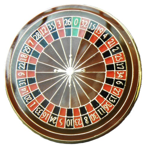 Roulette wheel pin - wheel,