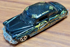 HOT WHEELS HUDSON HORNET BLACK D WATSON MATTEL 2015 MALESIA 1:64