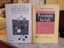 Sociologia - Rumney Maier IlMulino 1962+ Psicologia Sociale - Friedman 1953 UnFi