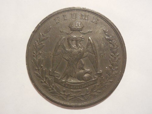 Medaglia fiume congresso - fiume,
