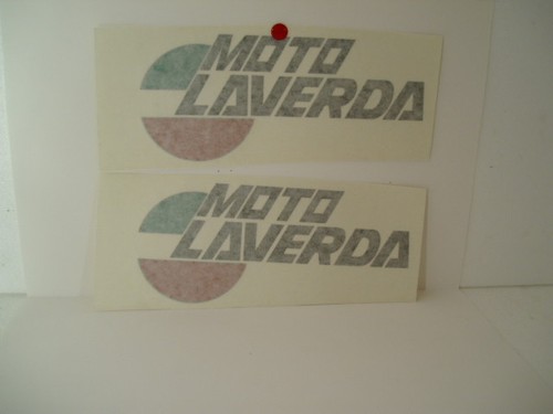 Moto laverda coppia - coppia, adesivi