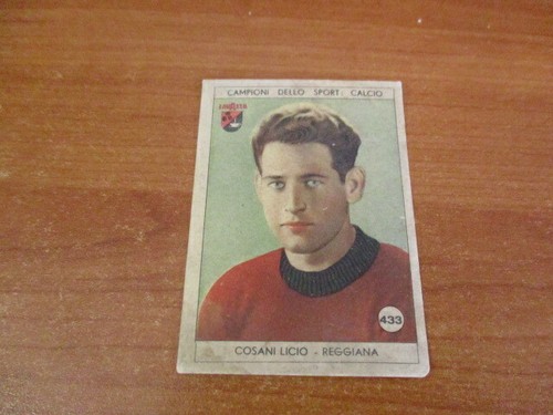 Figurina calciatori cosani - figurina,
