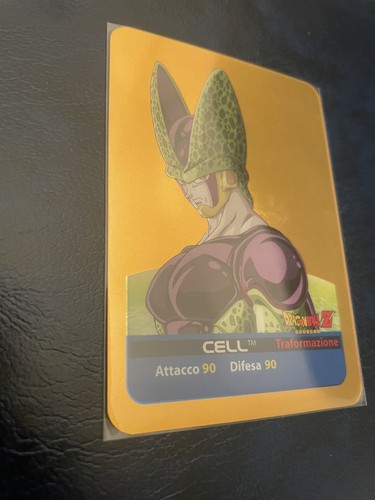 Dragonball lamincards cell - z,