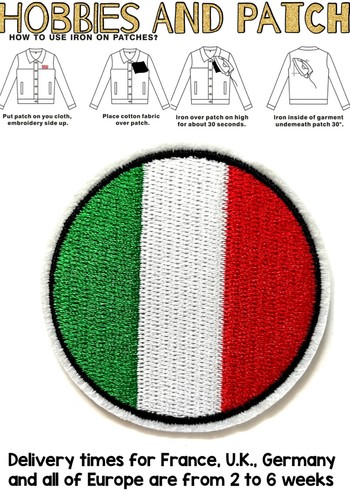 Patch bandiera italia italiana - patch,