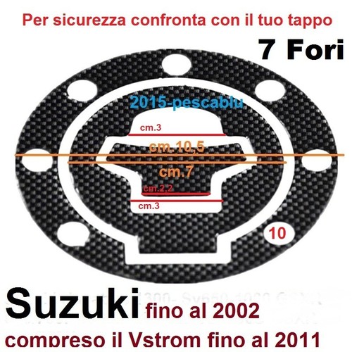 Adesivo tappo serbatoio suzuki - adesivo,