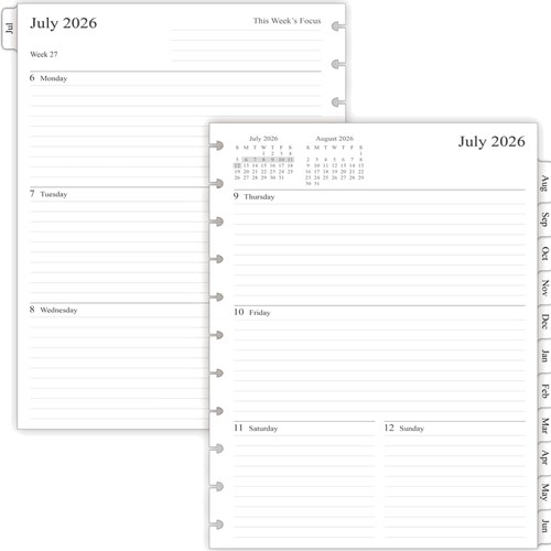 2026 2027 ricariche - ricariche, planner