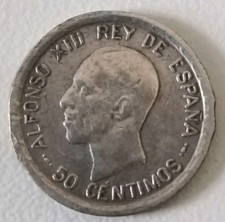 ESPAÑA 50 centimos 1926