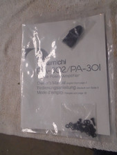 Nakamichi PA302 PA 301 Manuale