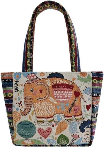 Borsa decorativa tela con - borsa,