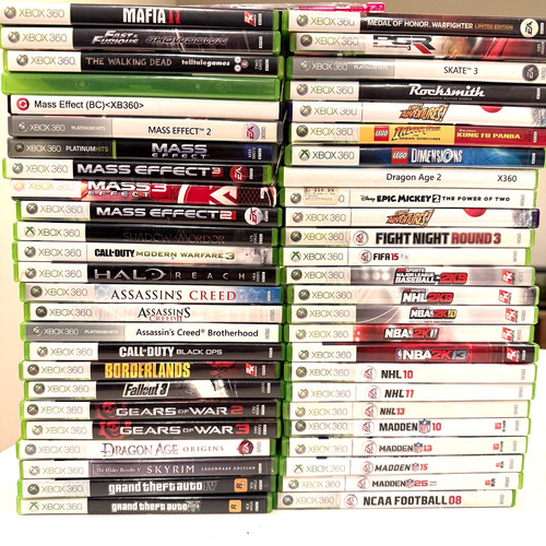 Xbox 360 games - xbox, tested