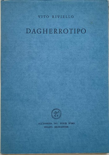 Dagherrotipo - dagherrotipo, (1978)