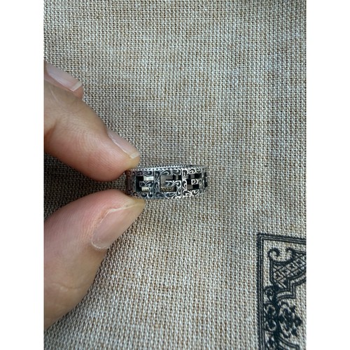 Anello gucci quadrato - anello, g