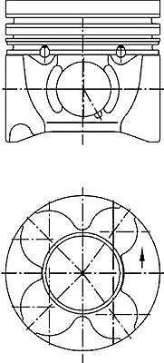 Pistoni kolbenschmidt per - kolbenschmidt,
