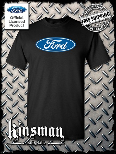 Shirt ford classic blu logo - classic,