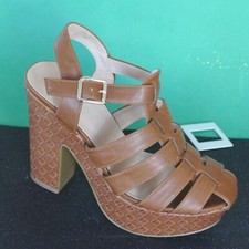 SANDALI DONNA zeppa tacco  36