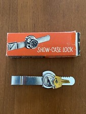 SERRATURA PER VETRINA SHOW CASE LOCK VINTAGE CON CHIAVI