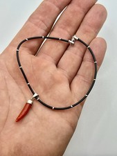 BRACCIALETTO UNISEX PORTAFORTUNA ARGENTO E ORO BIANCO