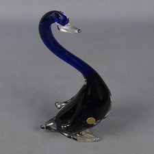 Scultura Vetro Murano Cigno