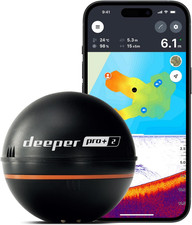 Pro+ 2 Fish Finder - Sonar Da Pesca Con GPS, Ecoscandaglio Wireless Da Pesca, Ce