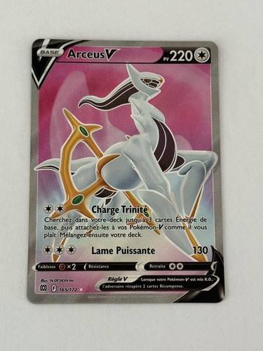 Carte pokémon arceus v - arceus,