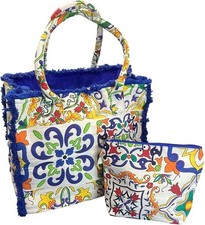 Karamell set borsa spiaggia - set,