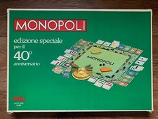 MONOPOLY 40 ANNIVERSARIO 1976 - EDITRICE GIOCHI MILANO