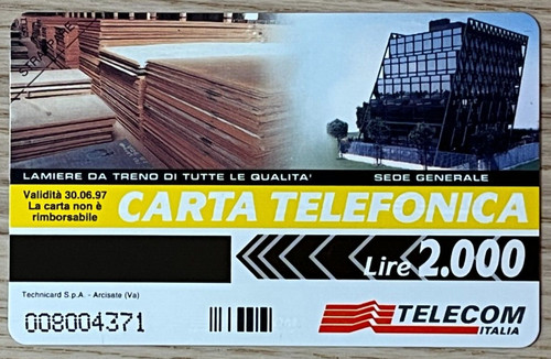 Carta telefonica magni - carta,