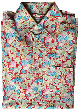 bella CAMICIA a fiori Shapero  , taglia M, come nuova