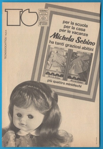 Sebino michela bambola anno - sebino:,