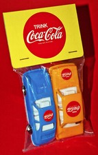 BORSA PUBBLICITARIA BEVANDA COCA COLA 10 CM PORSCHE 911 FIAT 128 RALLY MODELLO AUTO ANNI 70