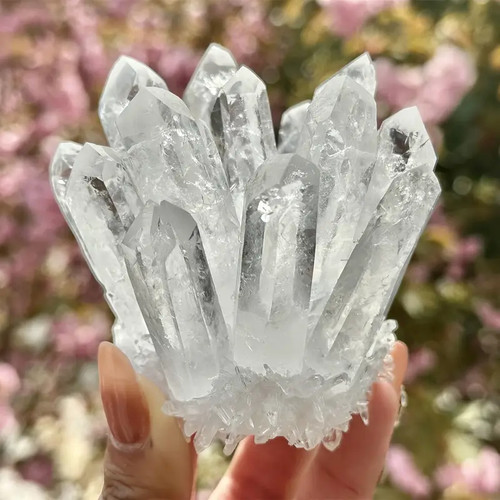 400 500g clear quartz - 400-500g, cluster