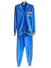 TRACKSUIT VINTAGE 80S TT CALCIO FOOTBALL TRASPORTI TORINESI ATM TG S TUTA SPORT 